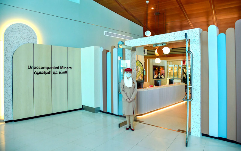 Emirates модернизировал зал ожидания для детей в аэропорту Дубая
