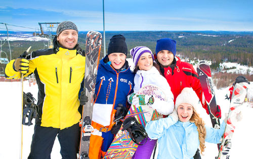 На курорте «Игора» открыт горнолыжный сезон